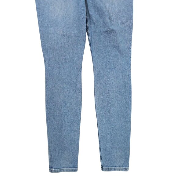 Loft Legging Jean Mid Rise Womens Size 27/4 Stretch Light Wash Denim - Picture 11 of 14
